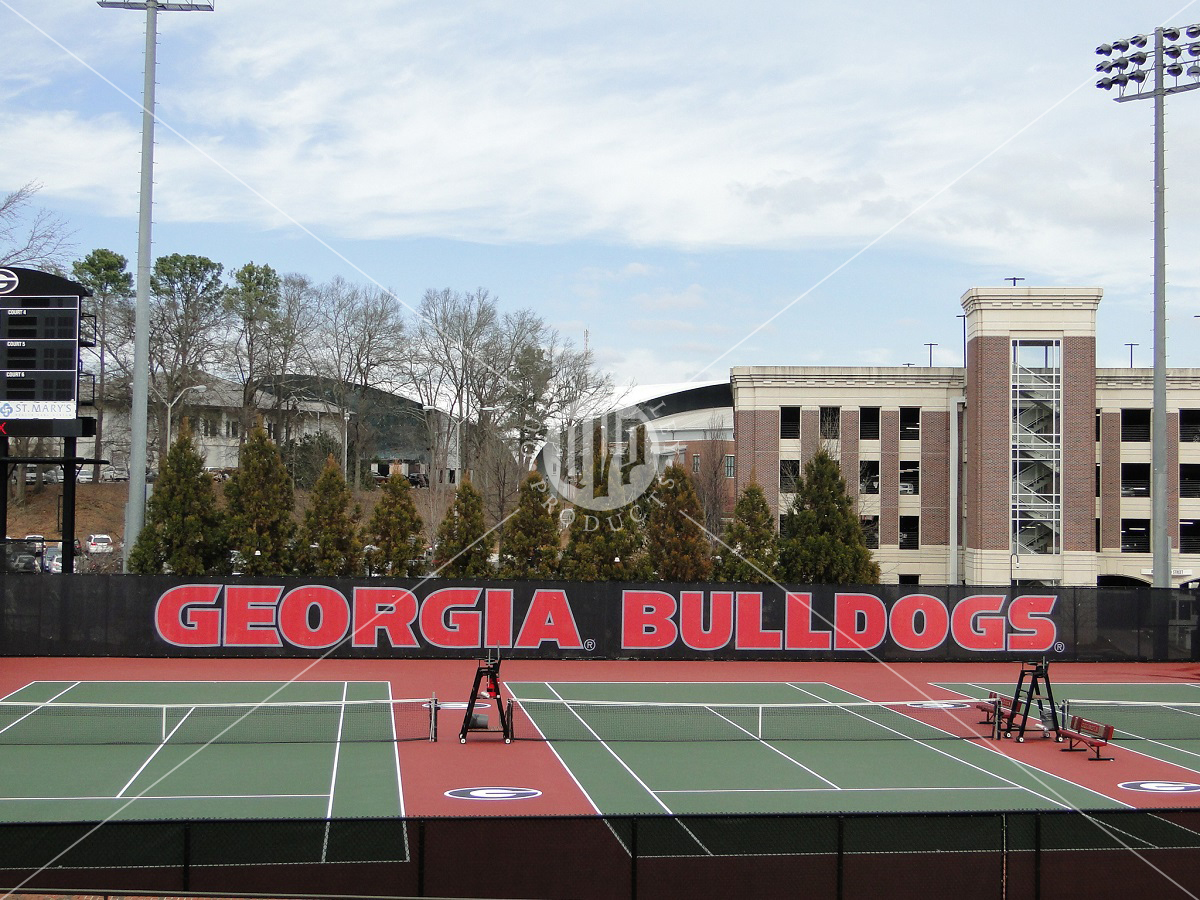 Georgia Tennis Banner